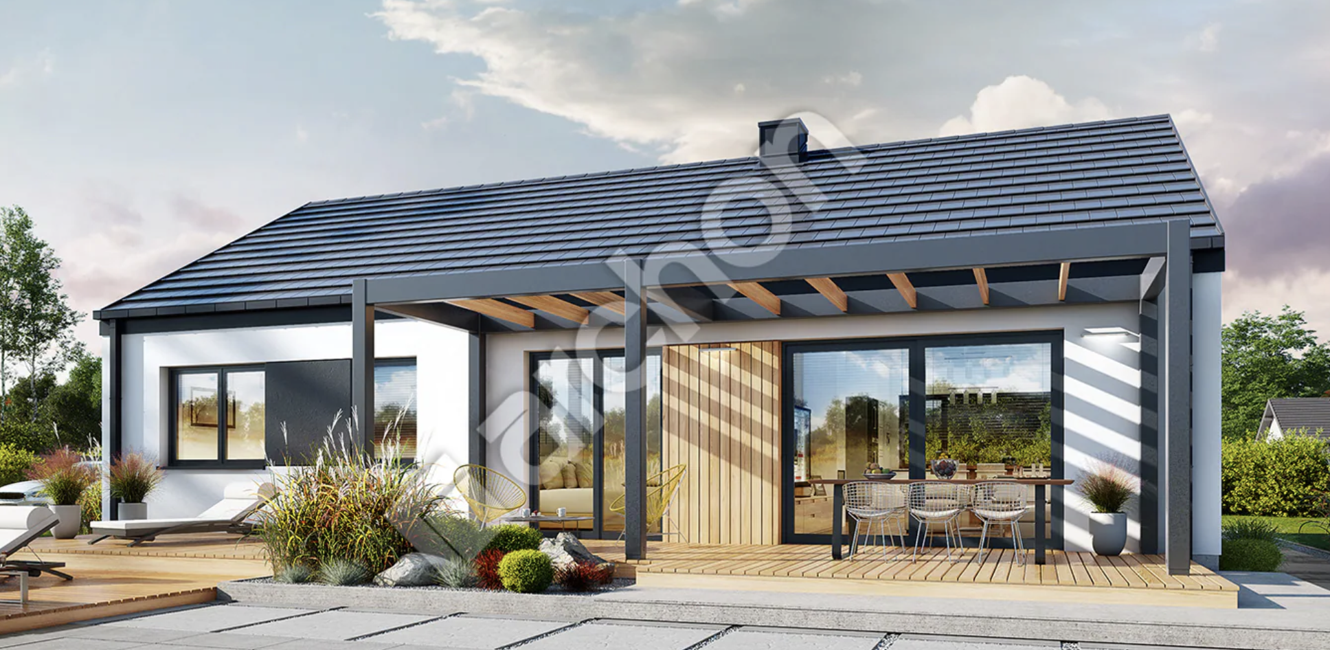 Dom szkieletowy 100 m²